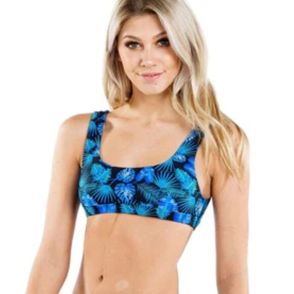 Tipsy Elves NWT Beach Glow Bikini Top Size S Small - Picture 1 of 5